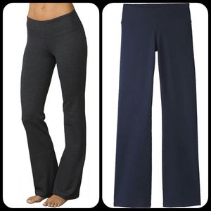 prAna Pillar Flare Yoga Stretch Lounge Chakara stretch Pants legging charcoal